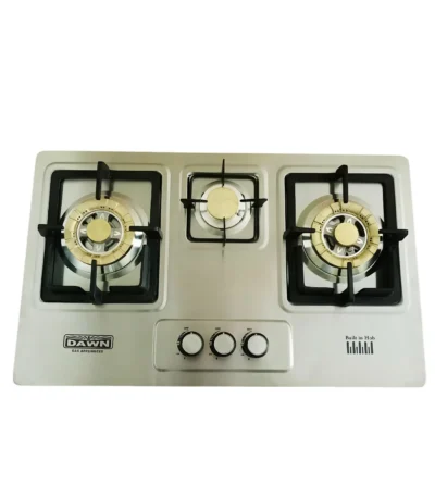 3-Burner Built-in Hob with Auto Ignition – DG-303