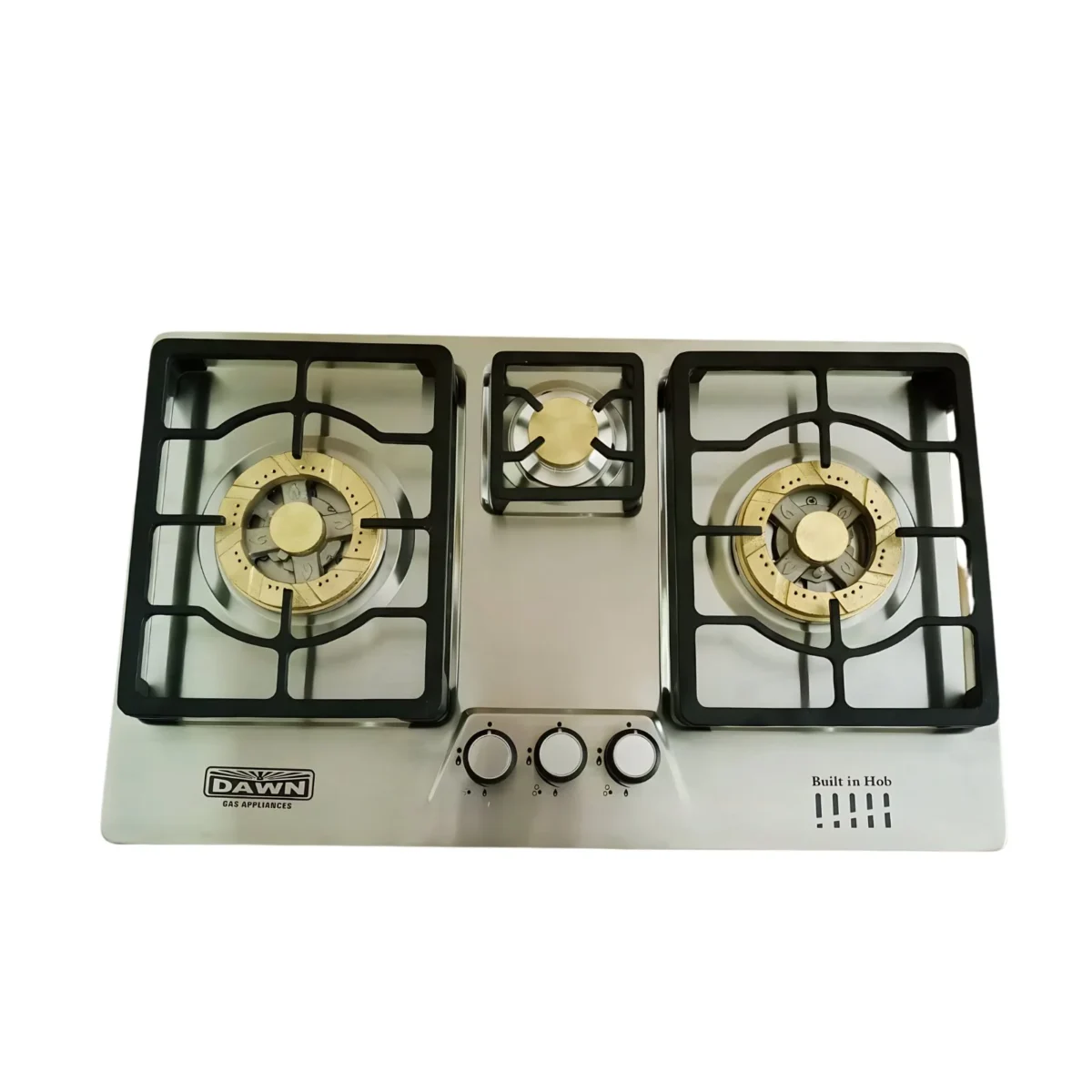 3-Burner Built-in Hob with Auto Ignition – DG-404