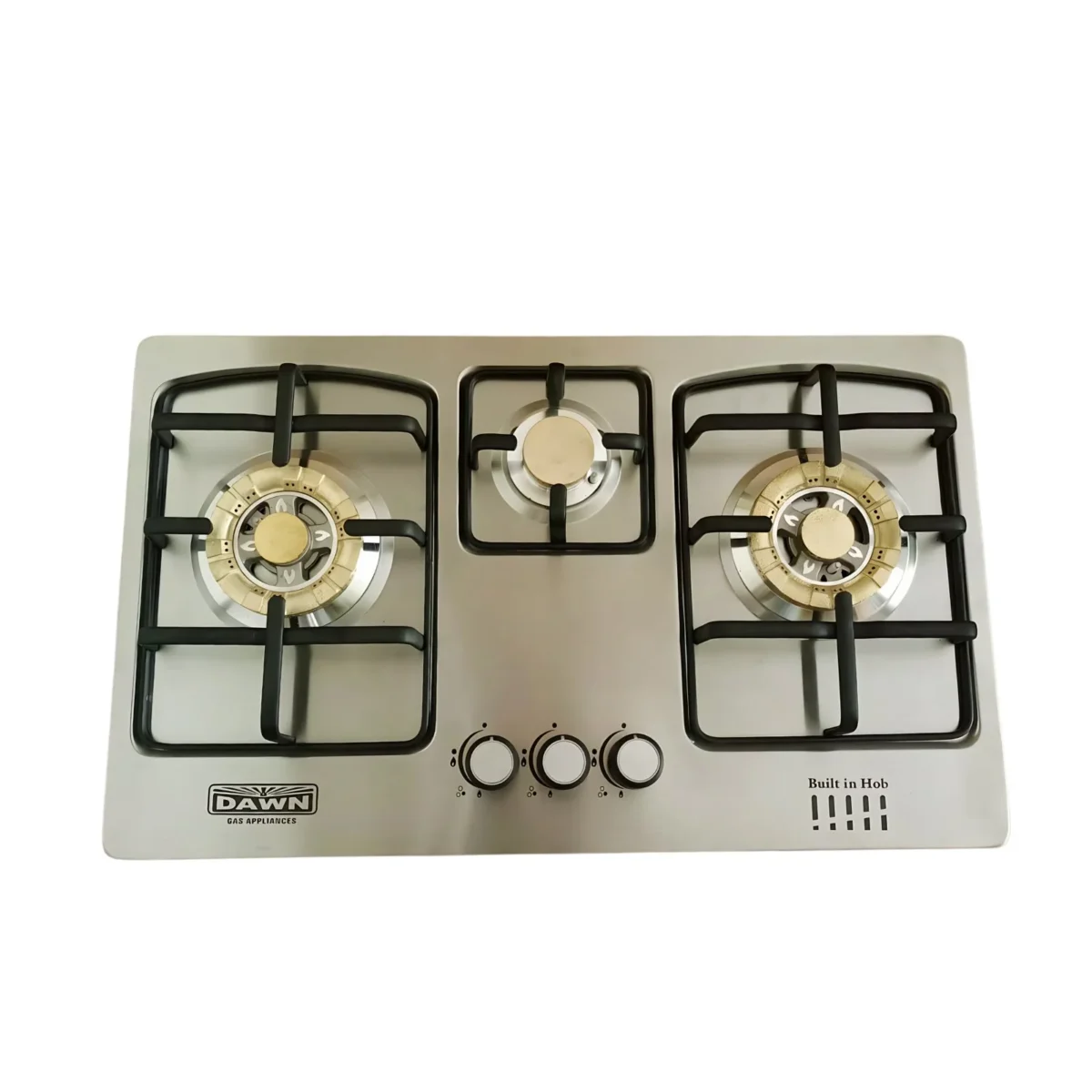 3-Burner Built-in Hob with Auto Ignition – DG-505