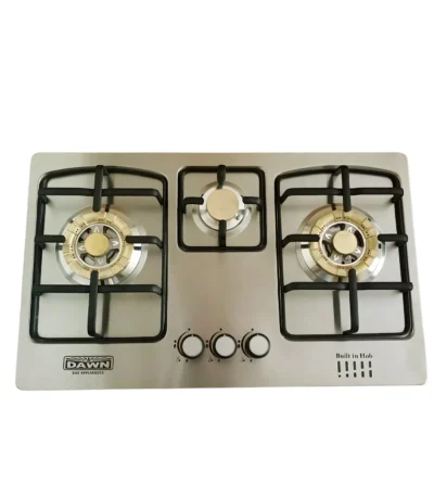 3-Burner Built-in Hob with Auto Ignition – DG-505