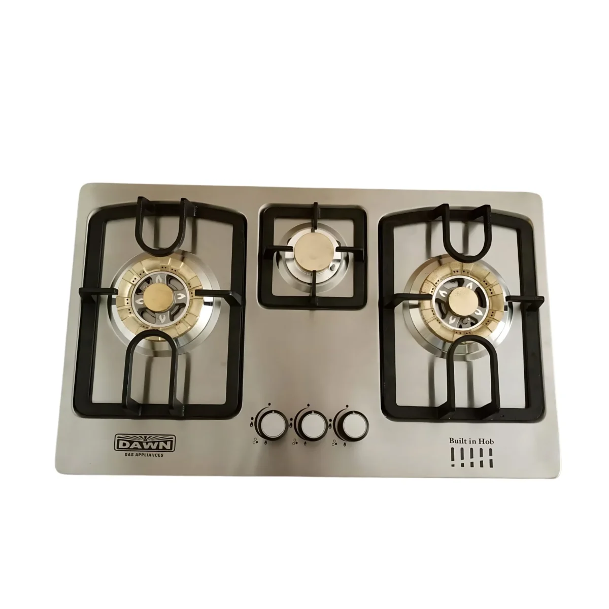 3-Burner Built-in Hob with Auto Ignition – DG-606