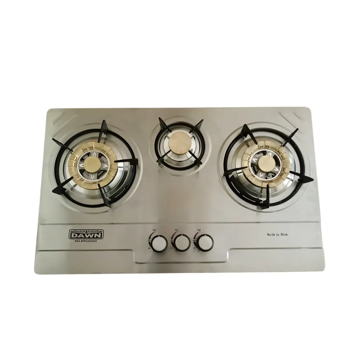 3-Burner Built-in Hob with Auto Ignition – DG-707