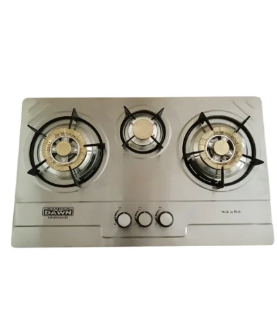 3-Burner Built-in Hob with Auto Ignition – DG-707