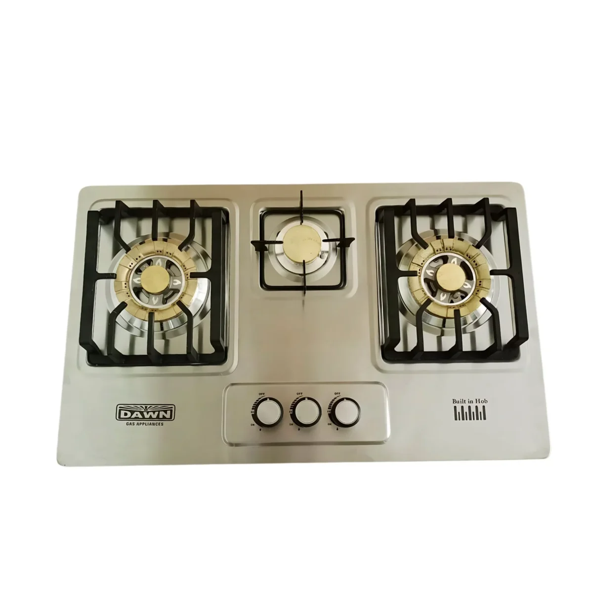 3-Burner Built-in Hob with Auto Ignition – DG-909