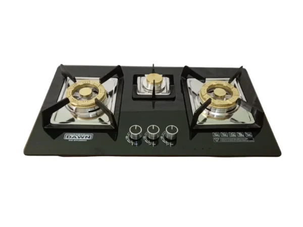 3 Burner Built-In Hob DG-3001 | DawnGas