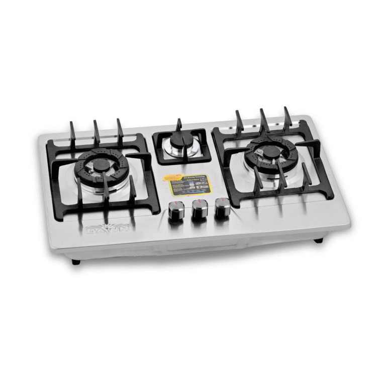 DawnGas DH101 Built In Hob, Cast Iron Burners
