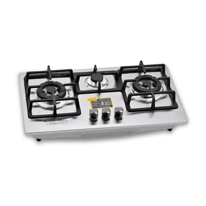 DawnGas DH202 Built In Hob, Cast Iron Burners