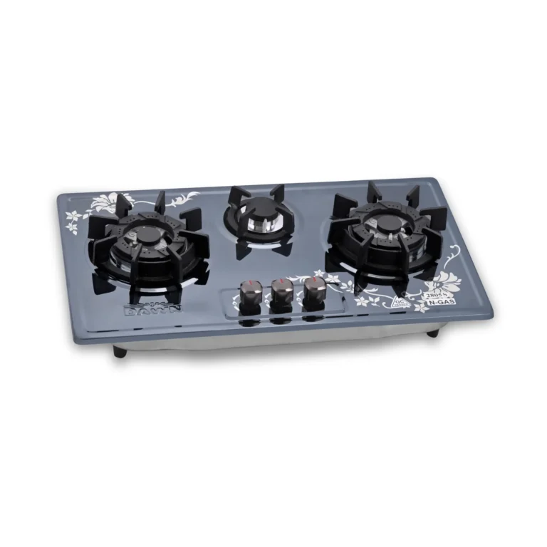 DawnGas DH2805 Stainless Steel Three-Burner Built-In Hob