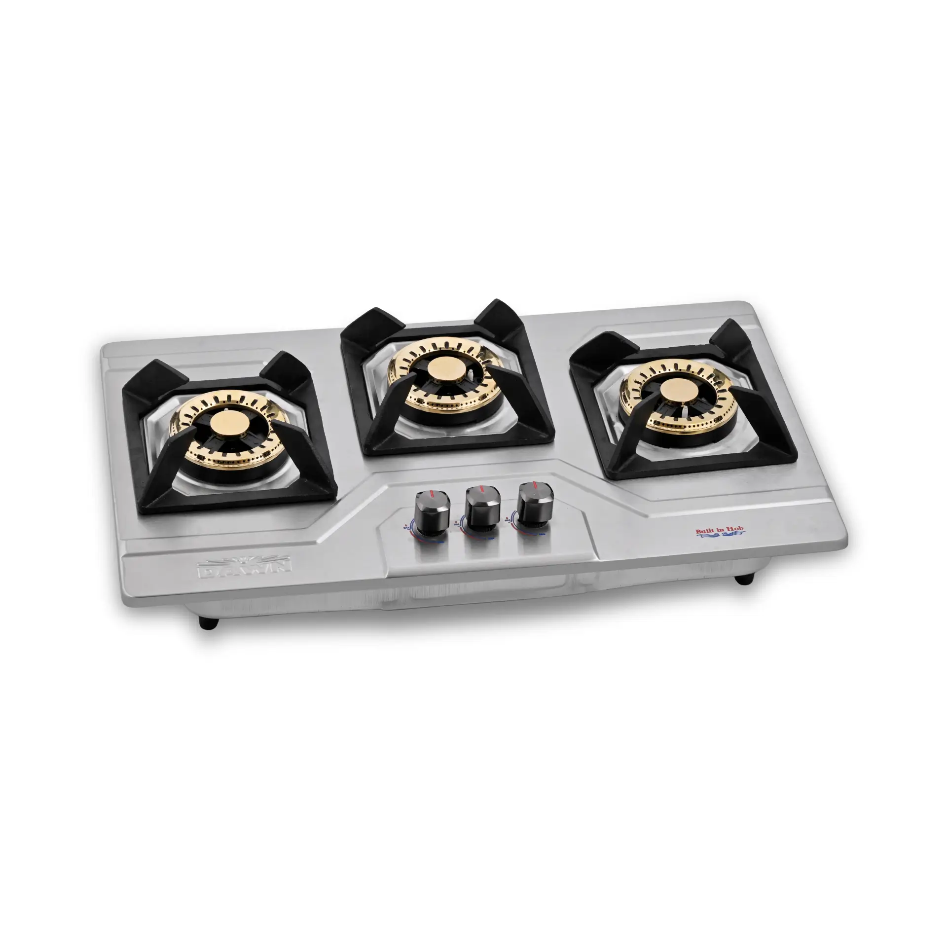 DH3103BDawnGas DH-3103B Triple Brass Burner Built-In Hob DawnGas DH-3103B Triple Brass Burner Built-In Hob