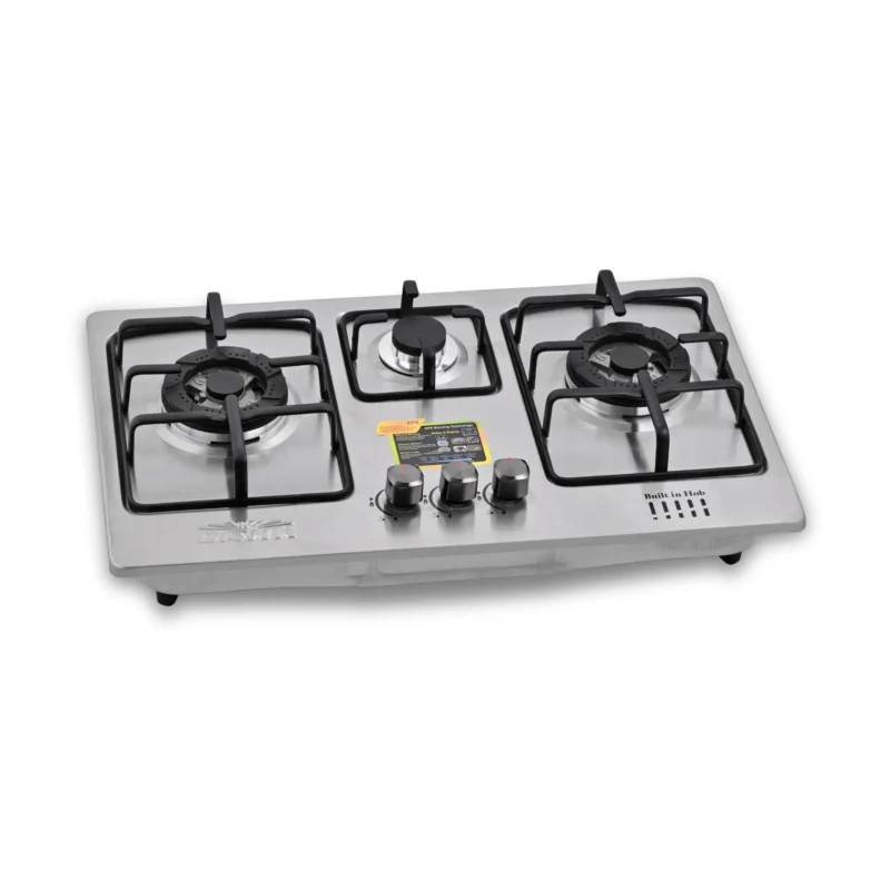 DH505 Built-In Gas Hob with Steel Top