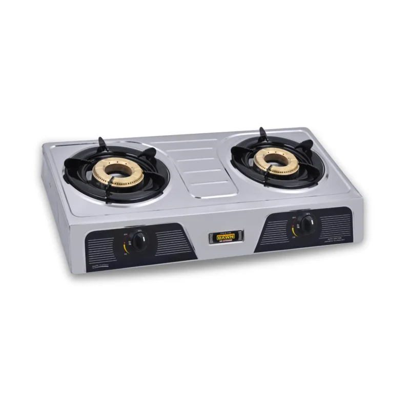 DawnGas DH905 Double Burner Auto Ignition Gas Stove